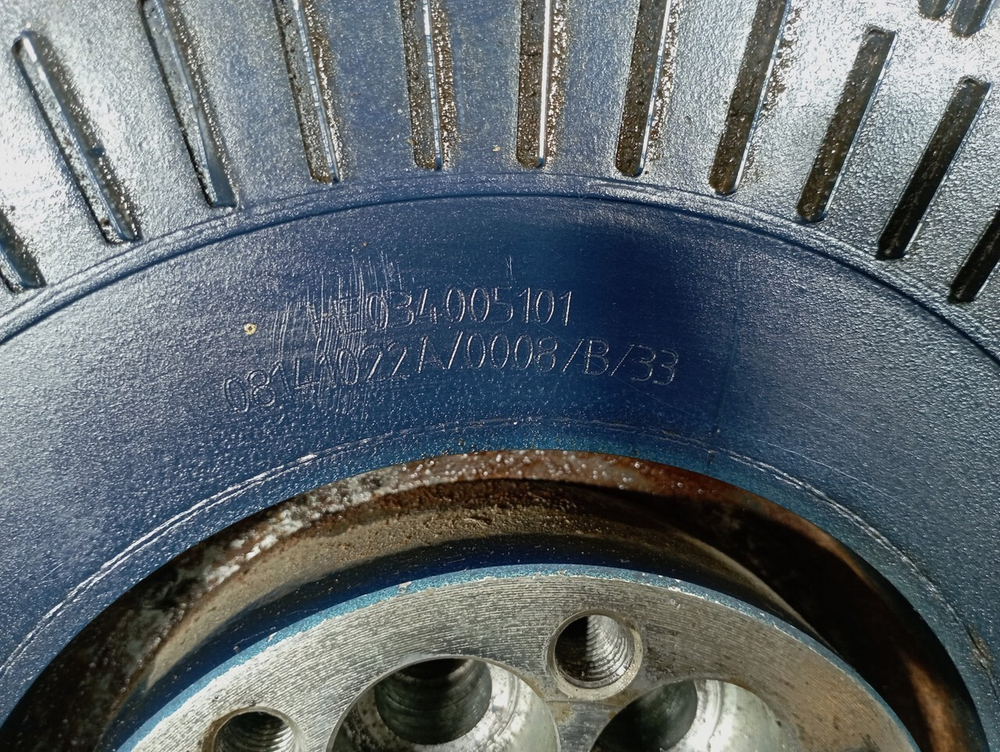 Демпфер коленвала 2022г.