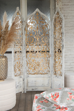 Ширма "Ажур" 124x186см  Дерево