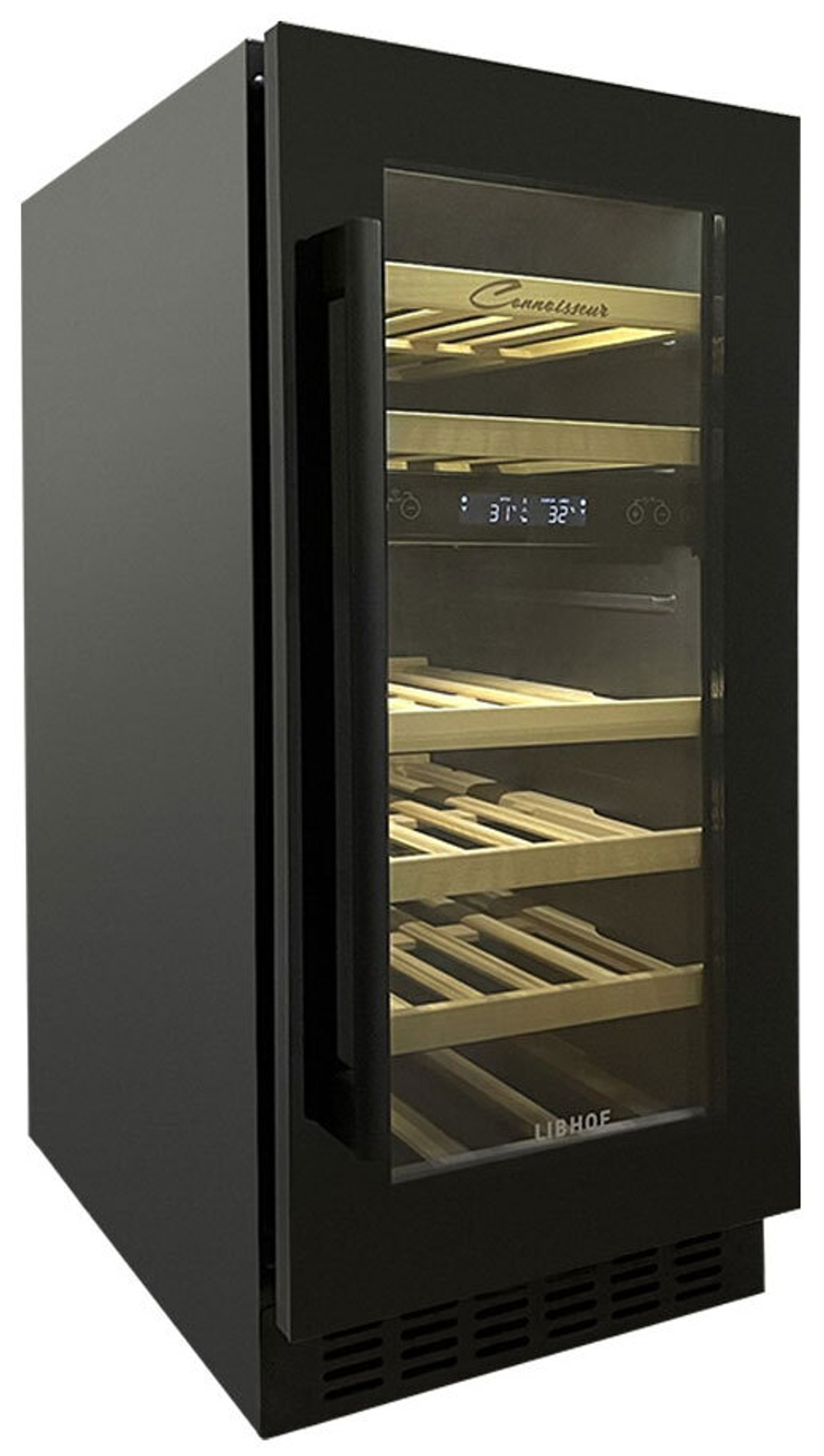 Встраиваемый винный шкаф Libhof CXD-28 Black