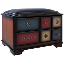 Банкетка Пандора 1 с обувницей Орех Mix