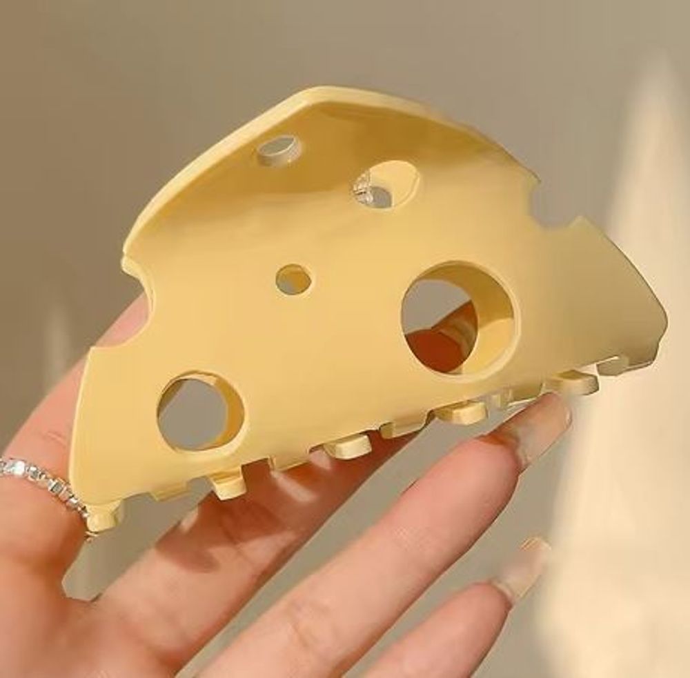 Крабик для волос &quot;Cheese&quot;