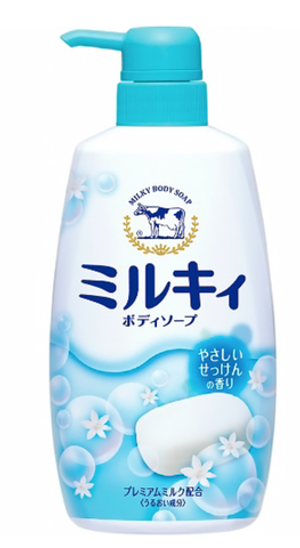 COW Жидкое мыло для тела с нежным ароматом мыла, 550 мл.