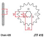 Звезда JTF418.13