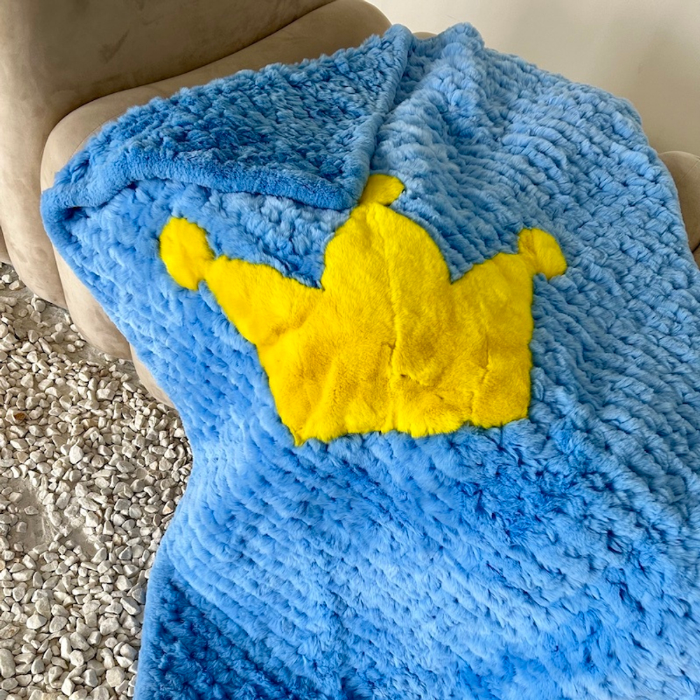 плед из меха рекс