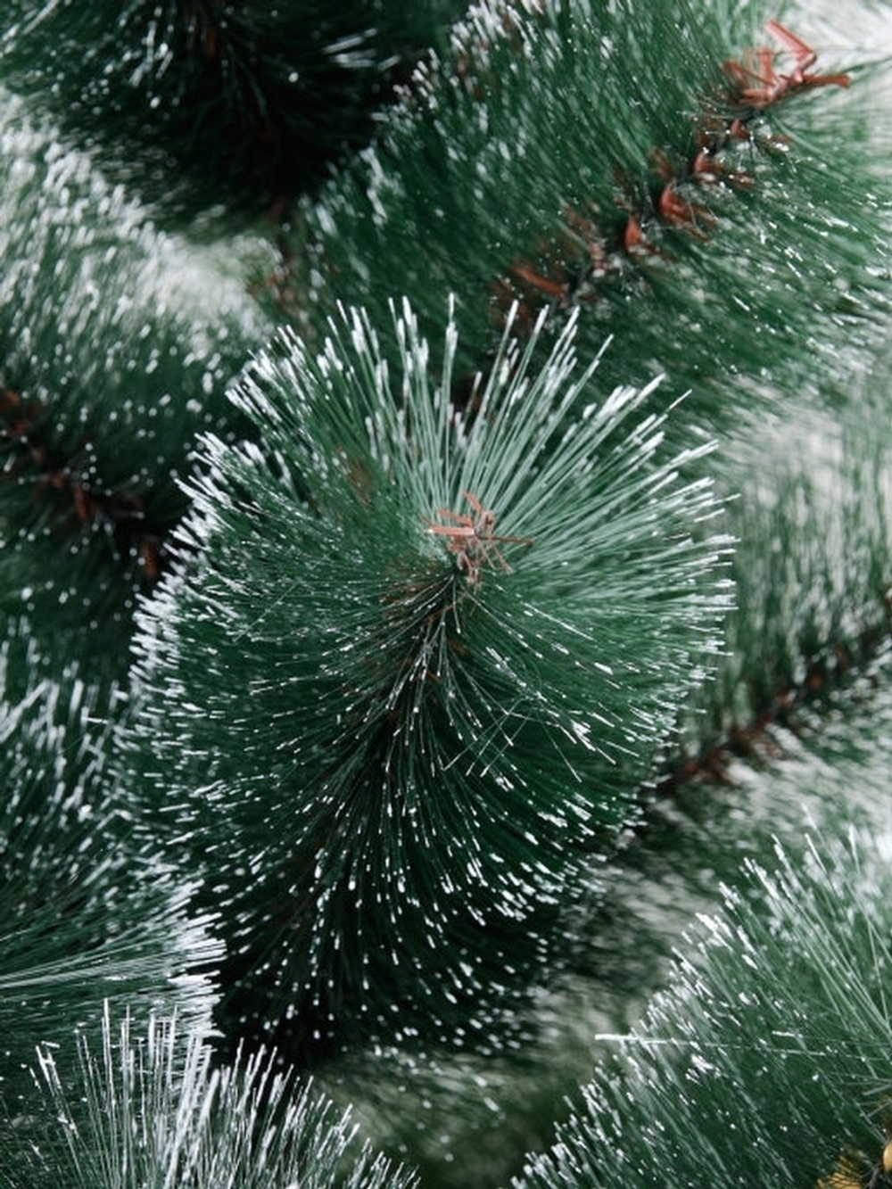 Елка искусственная/Искуственная новогодняя/Сосна с напылением/Пушистая/Новый год