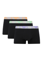 Трусики-боксеры 3шт. Emporio Armani - черный(111473 4R715)