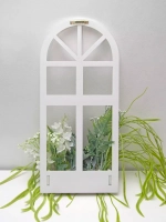 Панно на стену для интерьера "Окно с цветами"