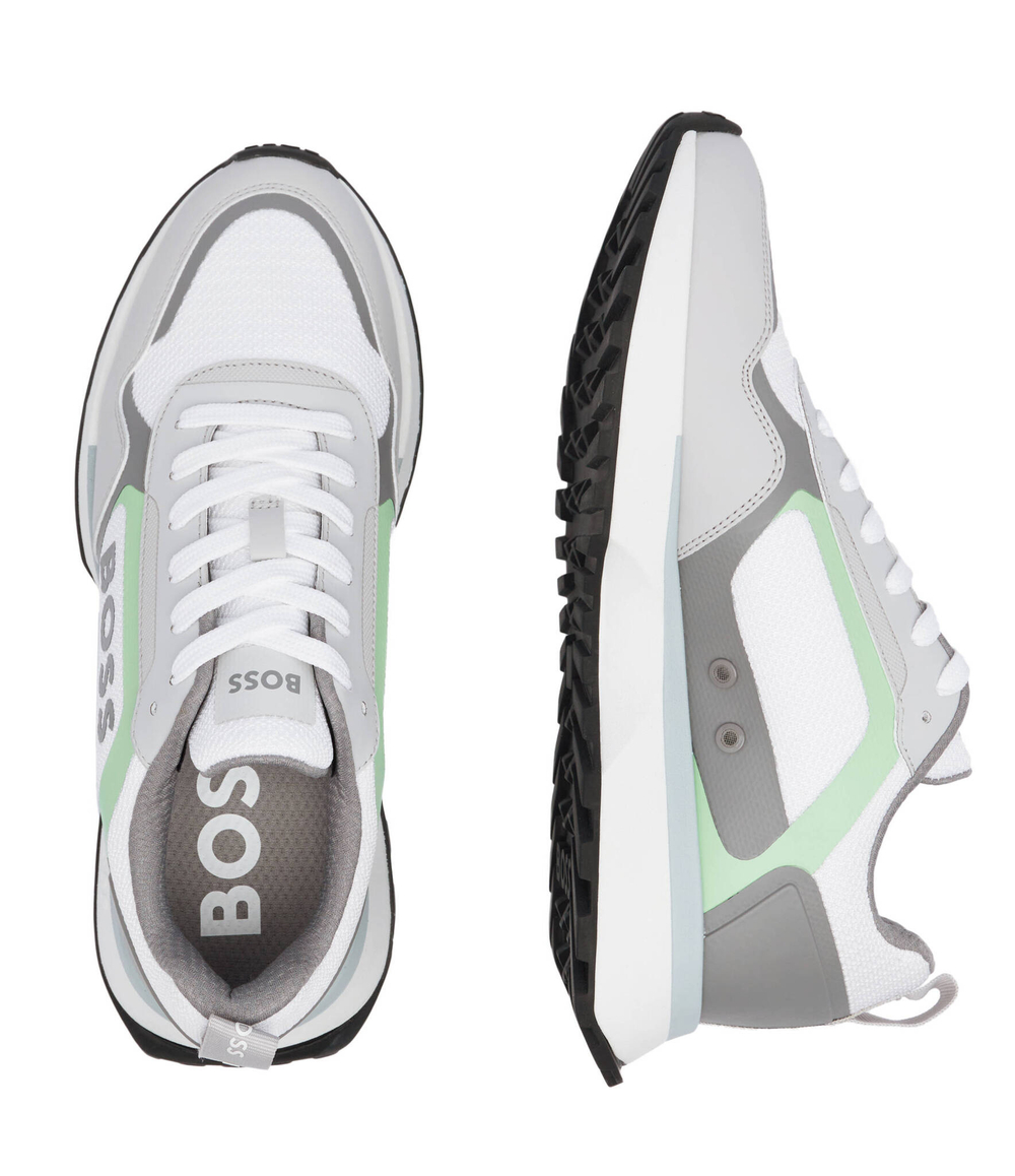 Кроссовки Jonah_Runn_merb BOSS BLACK - серый(50517300)