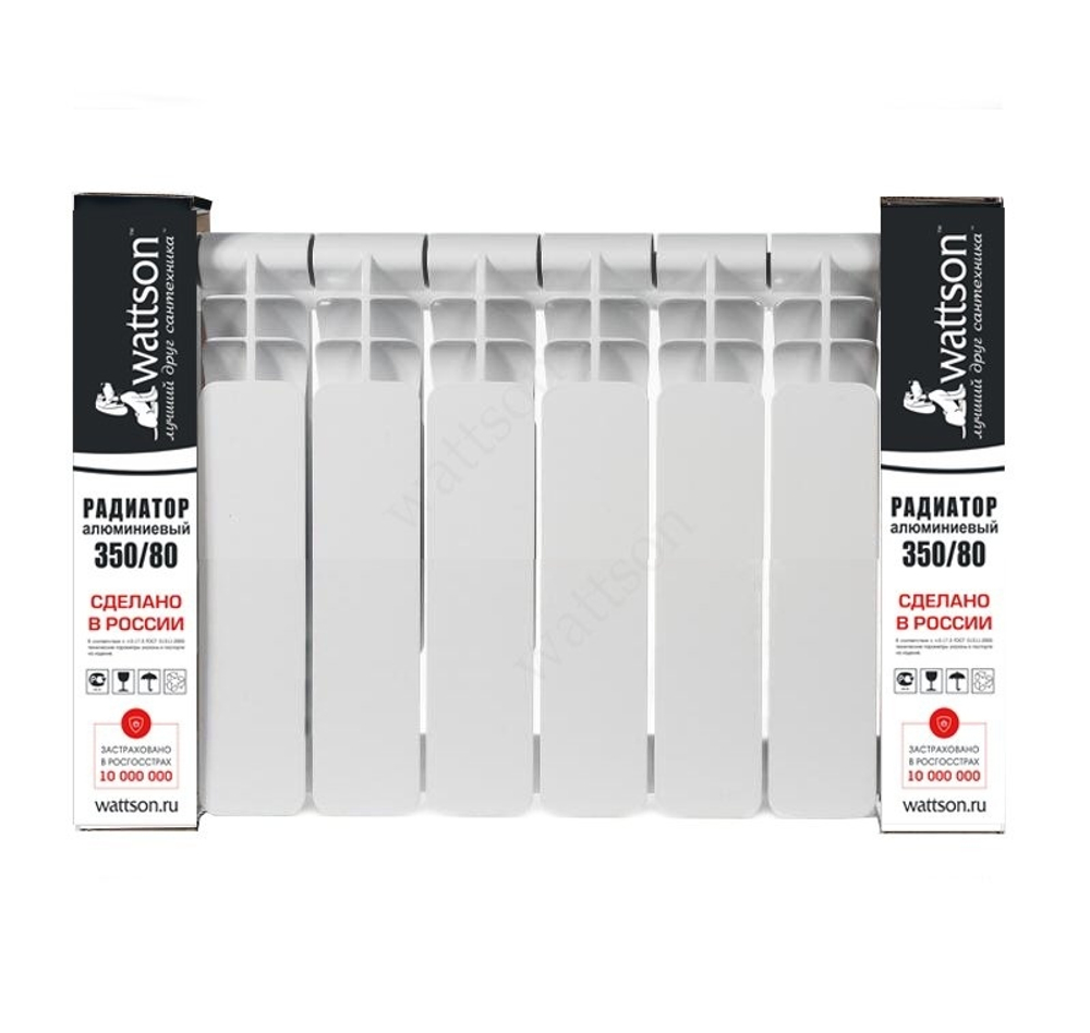WATTSON Радиатор AL 350 080 08