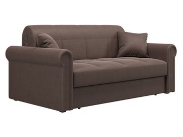 Диван Палермо 1,8 - Velutto 23 шоколад/кант Velutto 23 шоколад