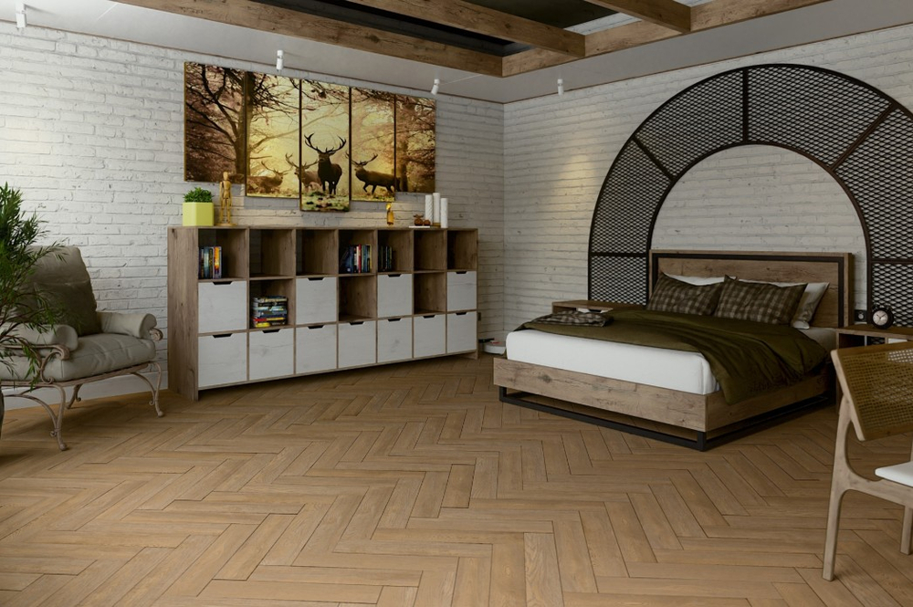 Кварц-винил Клеевой LVT Damy Floor London 2,5 мм Брайтон 3.2 м2
