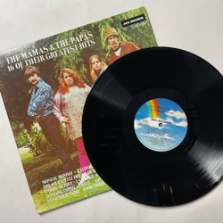 Винтажная виниловая пластинка LP The Mamas and The Papas 16 Of Their Greatest Hits (USA 1975) California Dreamin