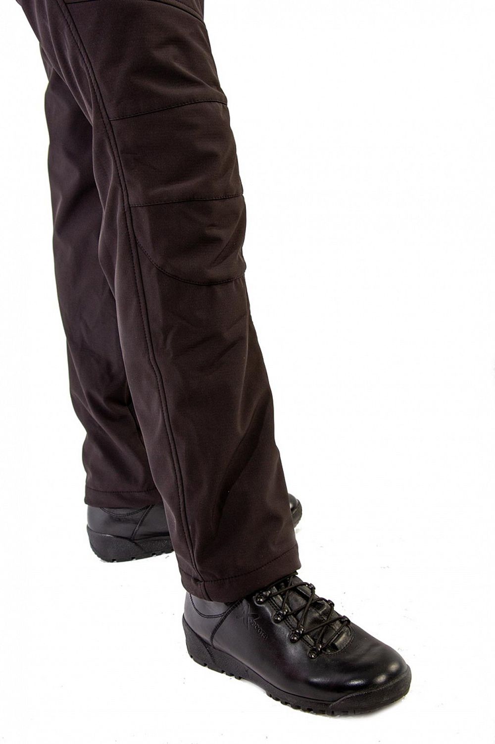 Брюки, софт-шелл, черный, Grayling, Novatex