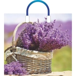 Пакет ПЭ с пластмассовыми ручками 38+3см Корзинка нежности Артпласт (комплект 10 шт)