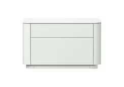 Тумба прикроватная Tammi 2 ящика ширина 60 см (белый)