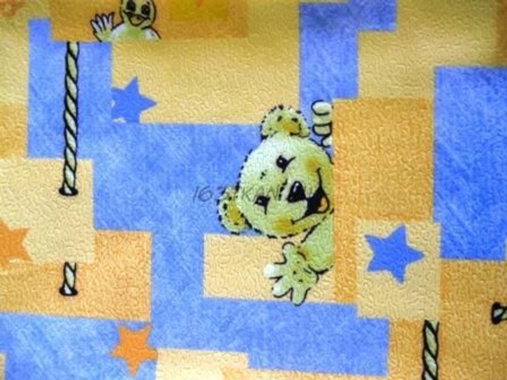 Флок мишки желтые