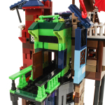 Конструктор блочный Аусини Дом 557дет., коробка 25841