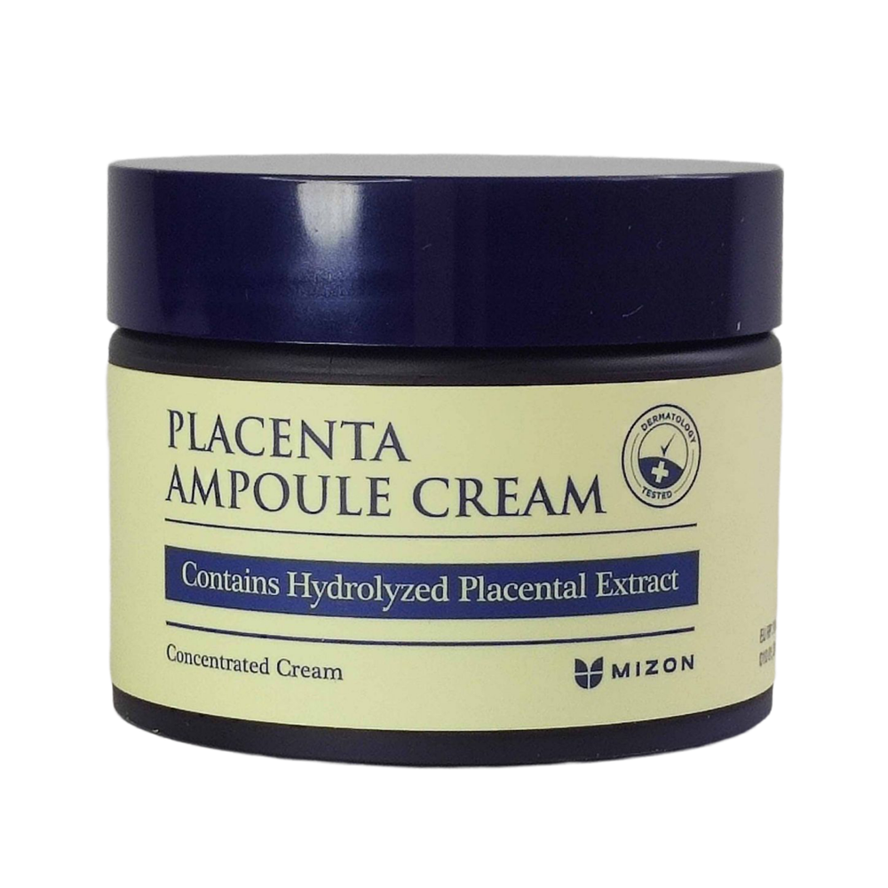 Крем для лица с плацентой MIZON Placenta Ampoule Cream, антивозрастной 50мл
