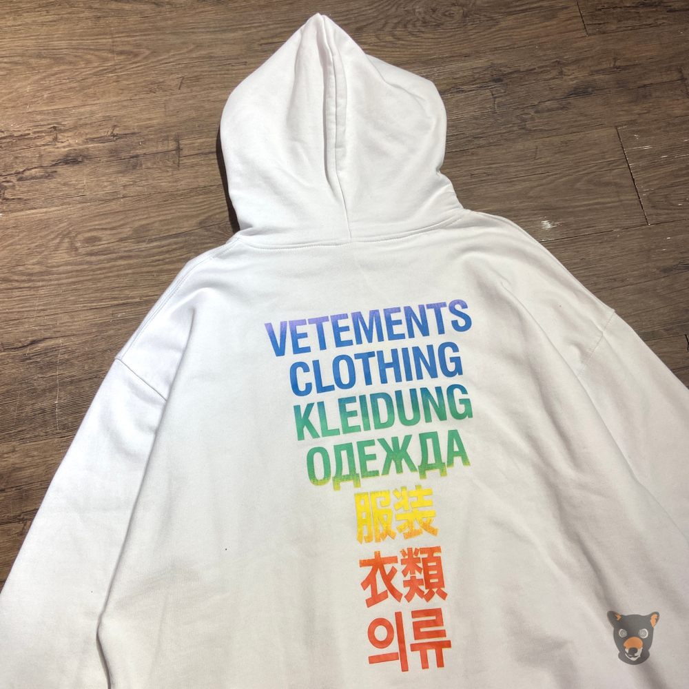 Худи Vetements "Clothing"