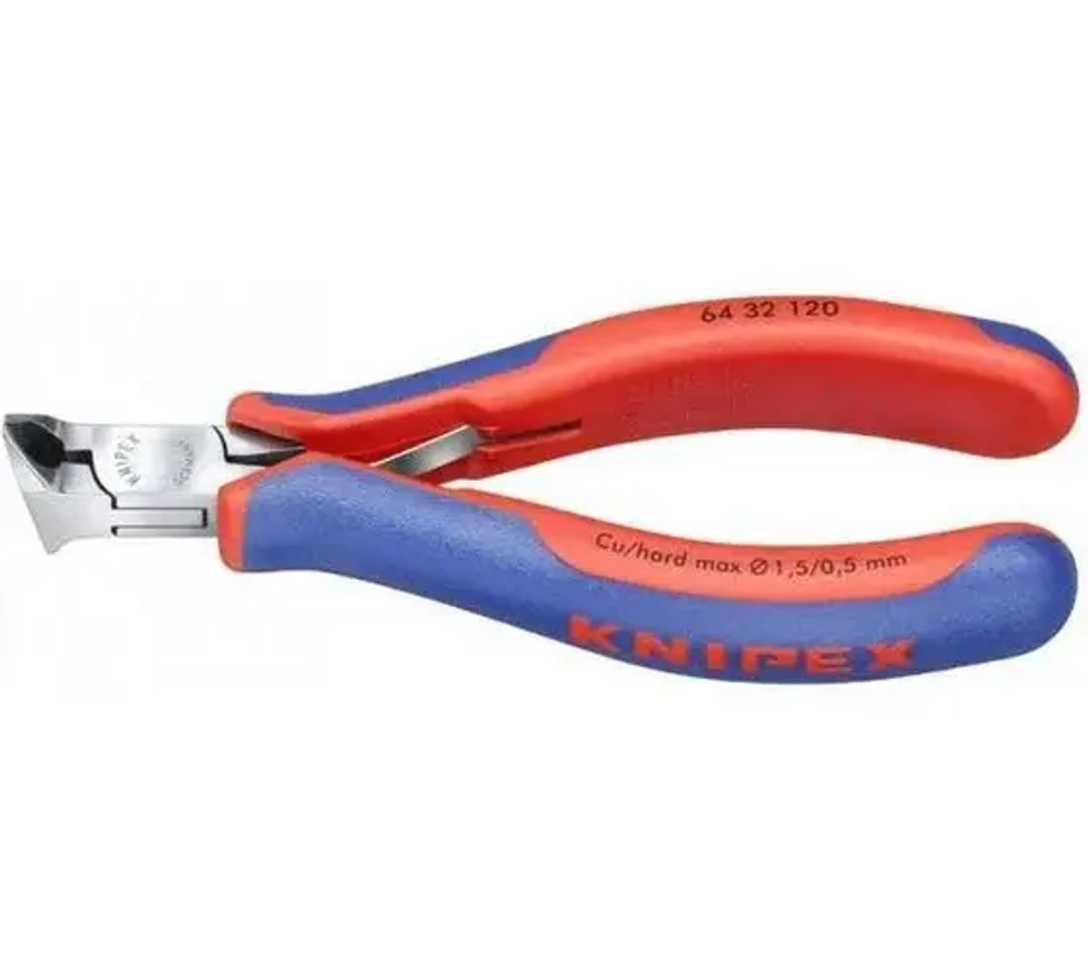 Кусачки торцевые для электроники KNIPEX KN-6432120
