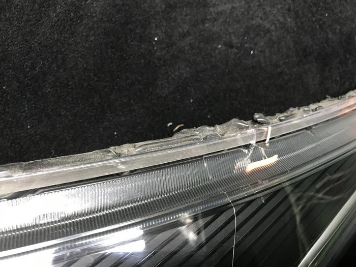 Стекло фары левое Kia Rio 4 FB (2017-2020)