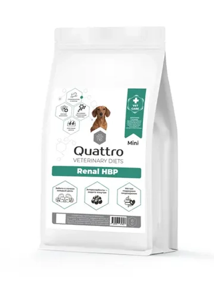 Корм для мелких собак VD Renal HBP, 6 кг