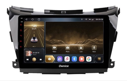 Штатная магнитола OWNICE OL-1663-N для Nissan MURANO 2016+ на Android 12.0
