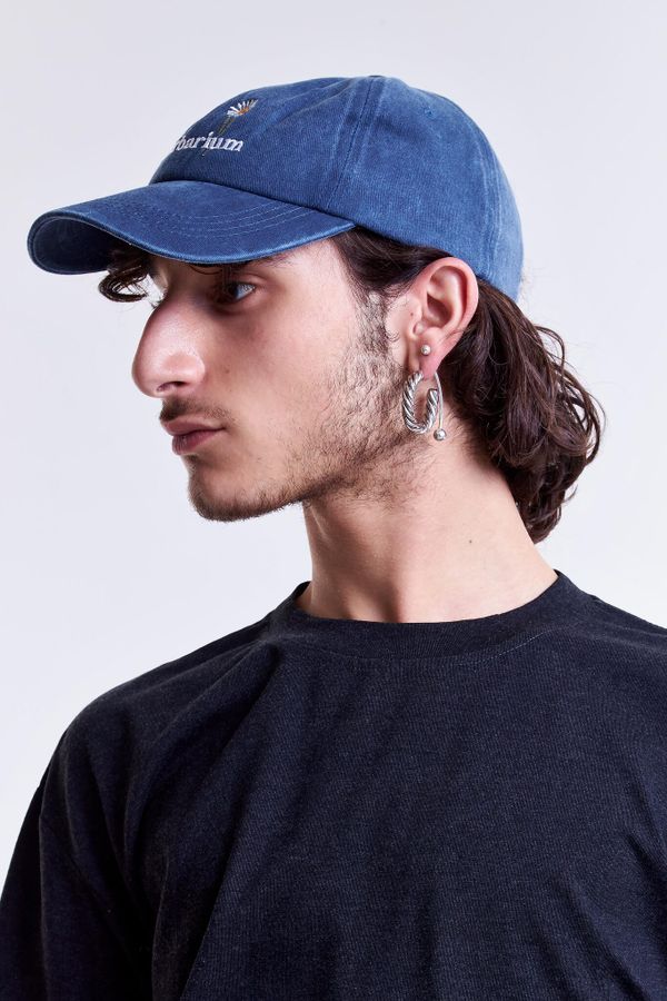 Кепка Ромашка темно-синяя - фото 3