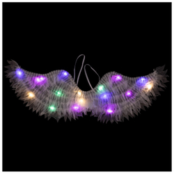 Крылья ангела белые светящиеся