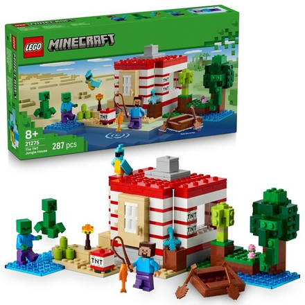 LEGO Minecraft - Дом TNT в джунглях 21275