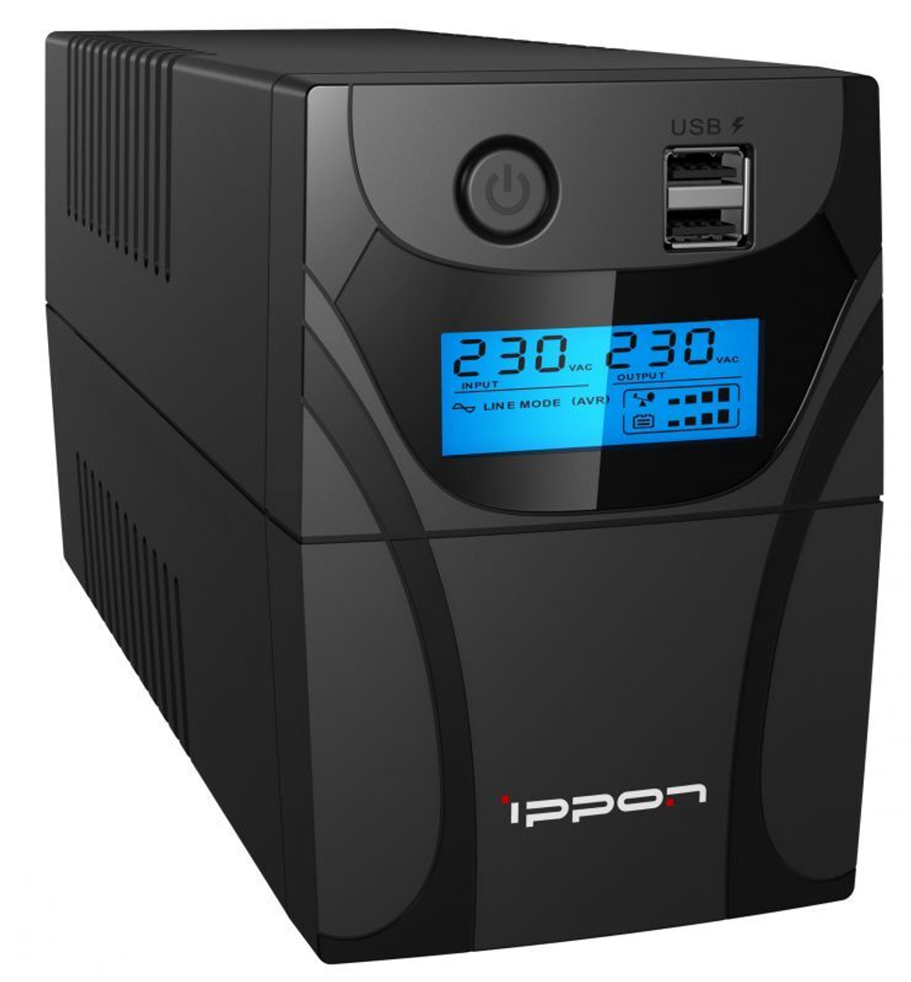 Источник бесперебойного питания  Ippon Back Power Pro II 800
