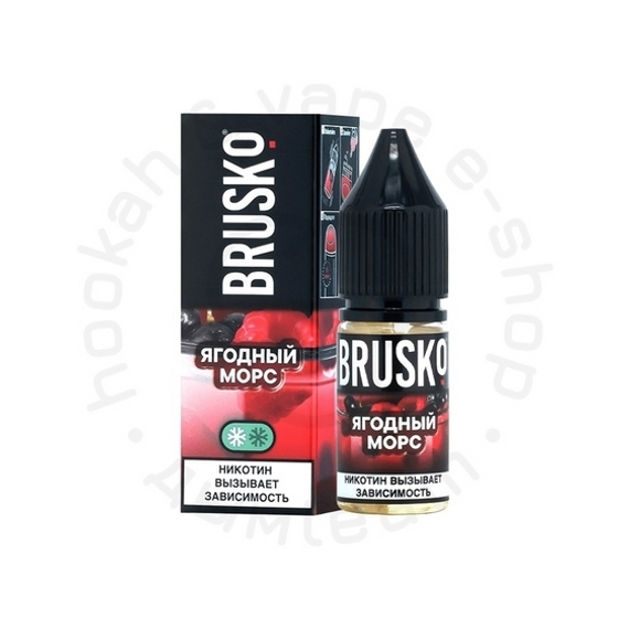 Жидкость BRUSKO Salt, 10 мл, Ягодный морс, 2 (М)
