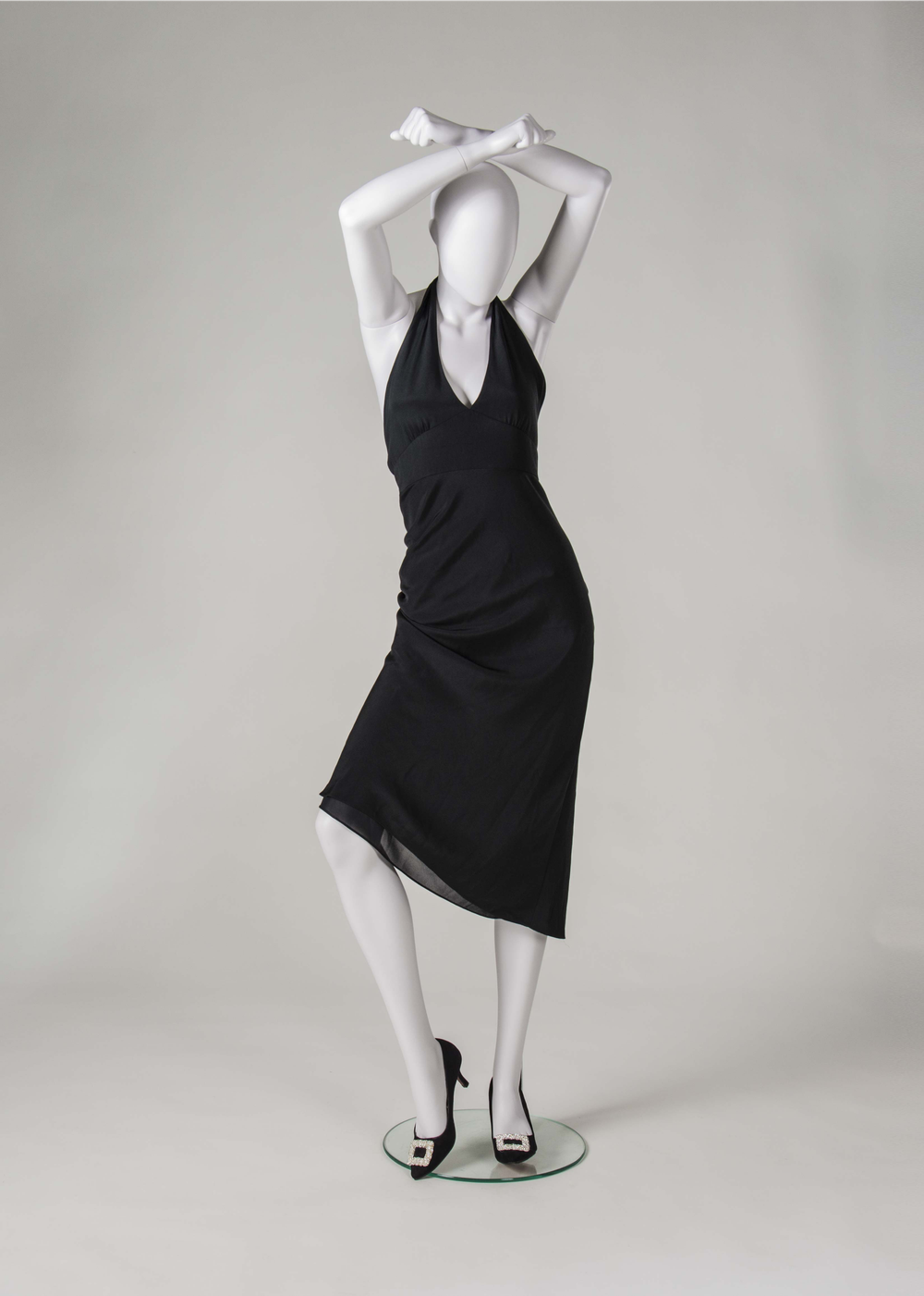 Женский абстрактный манекен Прима 4/Белый матовый