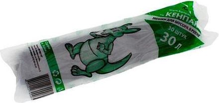 Мешки мусорные в рулонах 30 л 50х60 см 12 мкм Кенго (30/2400шт)