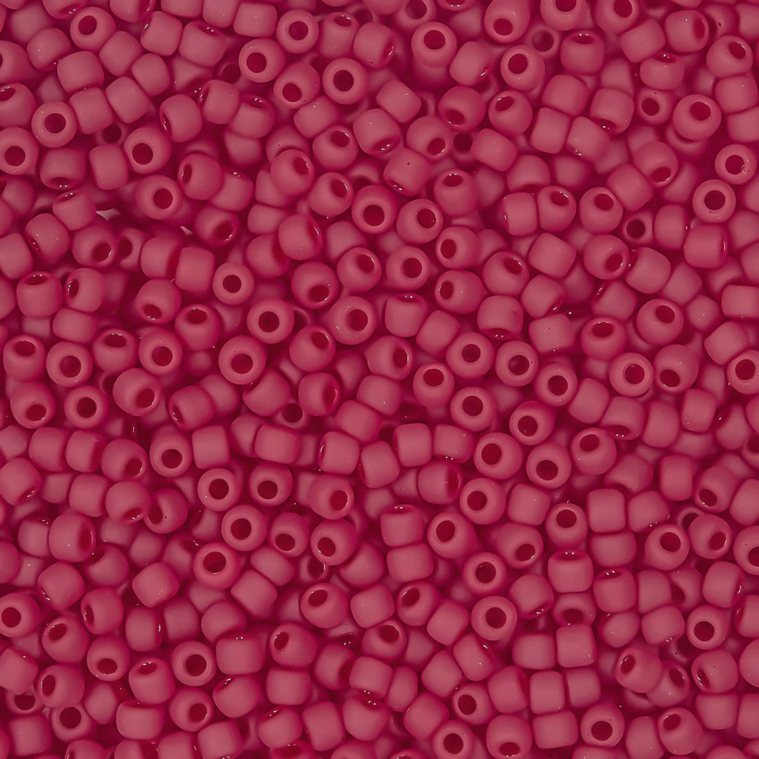 Японский бисер TOHO Round 11/0 (№5CF), прозрачный матовый