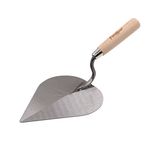 Кельма штукатура "Сердечко", углеродистая сталь, дерев. рукоятка, 190х150мм, 28-3-055