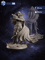 Охотница Чёрной Луны миниатюры для настольных игр РНИ, ДнД