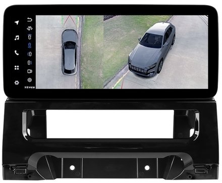 Магнитола для Haval M6 - Teyes LUX ONE 360 монитор 12.3" 2K QLED на Android 10, CarPlay, 4G SIM-слот, 4 камеры в комплекте