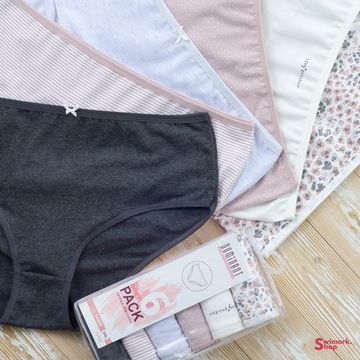 Трусики женские DOMINANT 54000-45, FULL BRIEF, 6 шт. в уп.