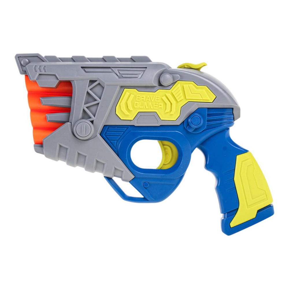 Пистолет с мягк.пулями, коробка XH953-1