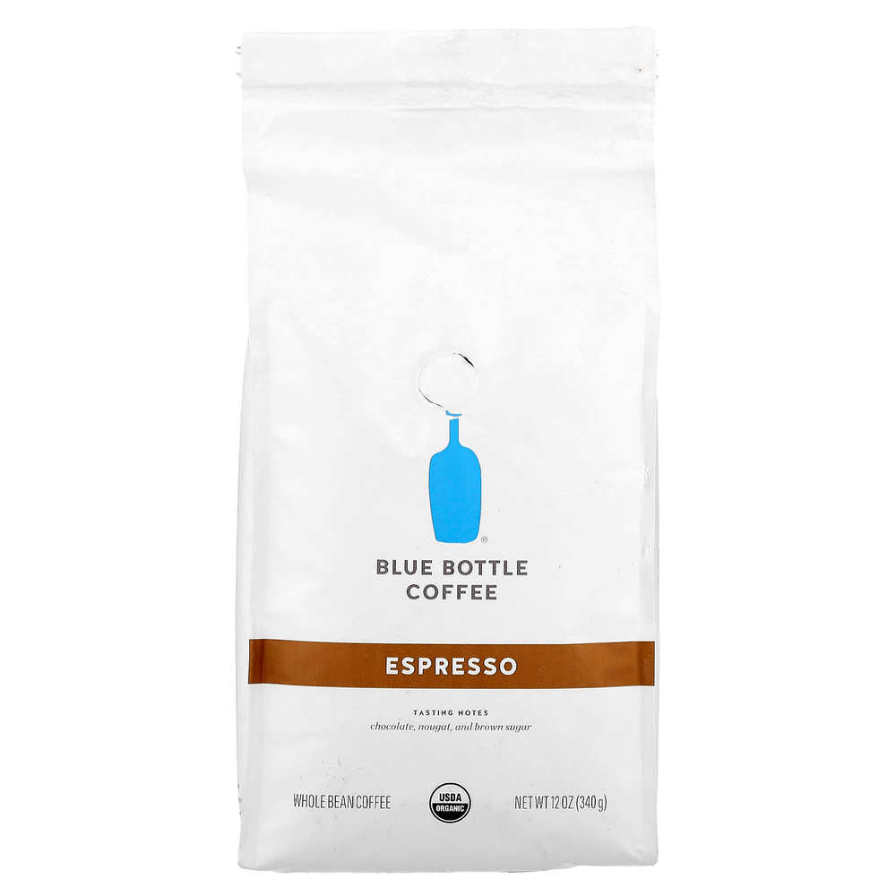 Blue Bottle Coffee, Кофе, цельные зерна, эспрессо, 340 г (12 унций)