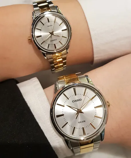 Парные часы Casio Standard: MTP-1303SG-7A и LTP-1303SG-7A