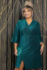 Платье Беатрис (мерцающая бирюза) П11847 LT Collection