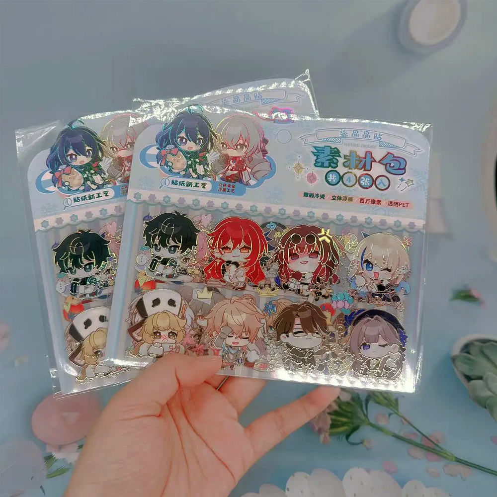 Прозрачные стикеры "Хонкай Стар Рейл / Honkai: Star Rail"