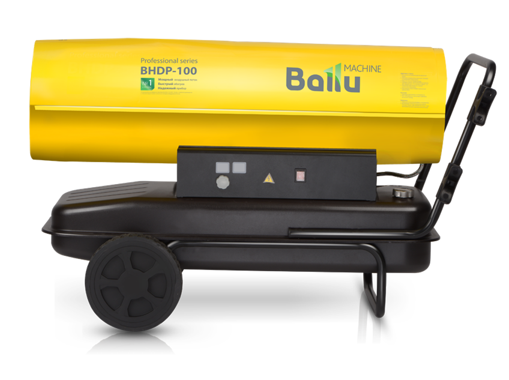 Тепловая пушка дизельная Ballu BHDP-100 прямой нагрев / 100 кВт