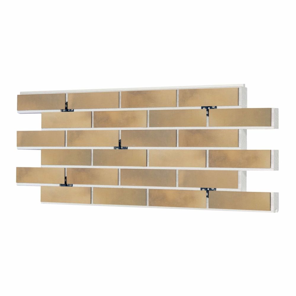 Клинкерная термопанель ППС BestPoint Retro Brick Masala 1020х455 мм