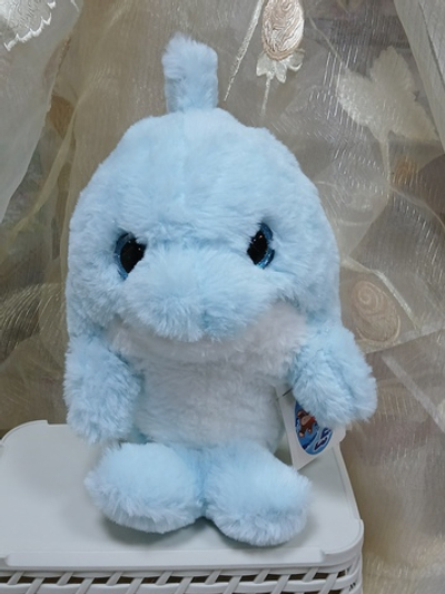 Дельфинчик голубой, 26 см