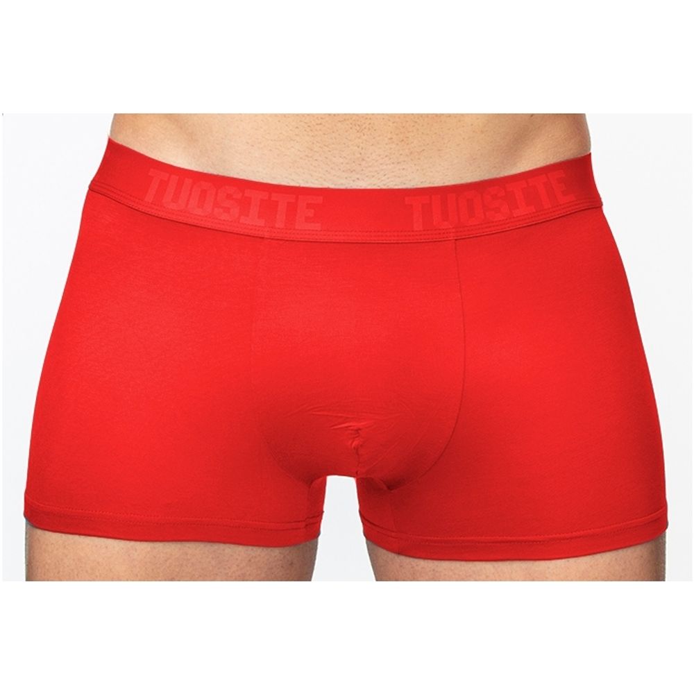 Мужские трусы боксеры красные TUOSITE TS7801-8