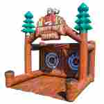 Надувной дартс «Таёжный рубеж» на подкачке, диаметр 3,5 м, размер 3,5×3,5×4 м