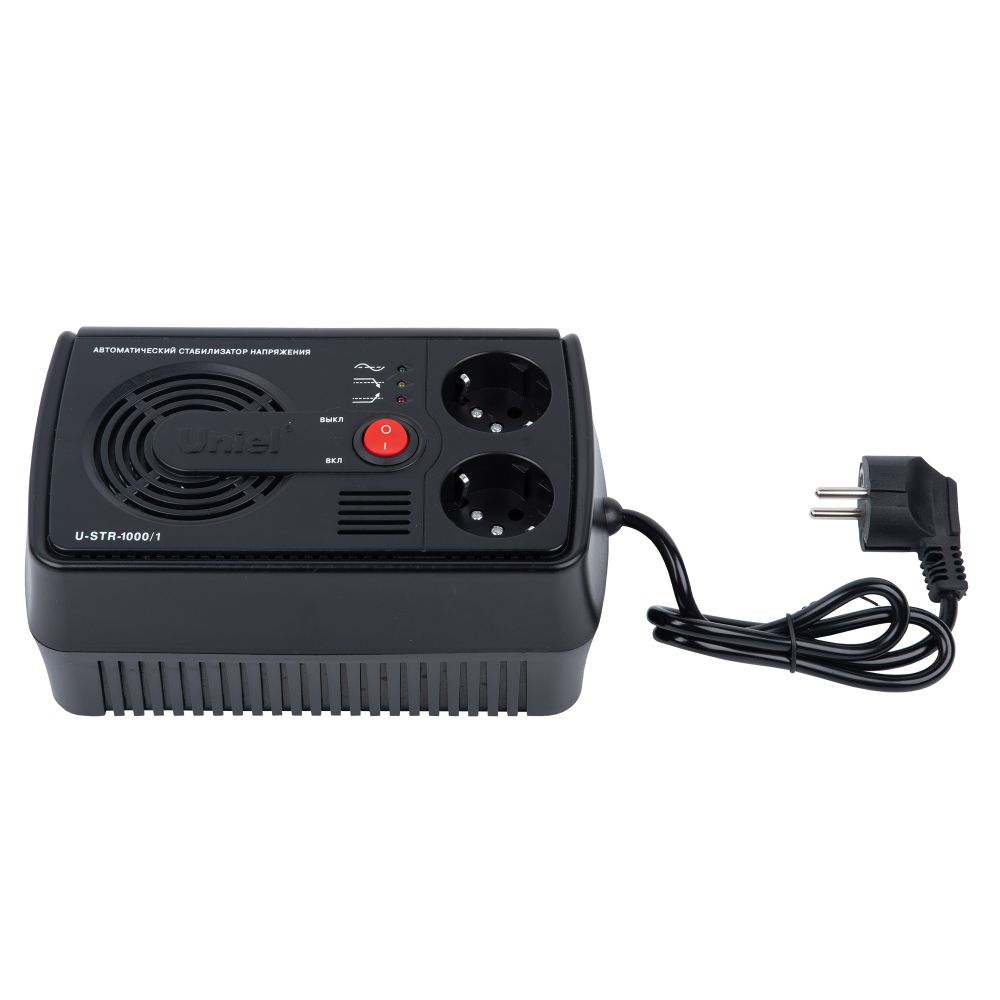 U-STR-1000-1 Стабилизатор напряжения Uniel серии Standard Courage 1000 ВА